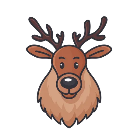 Free Reindeer Illustration