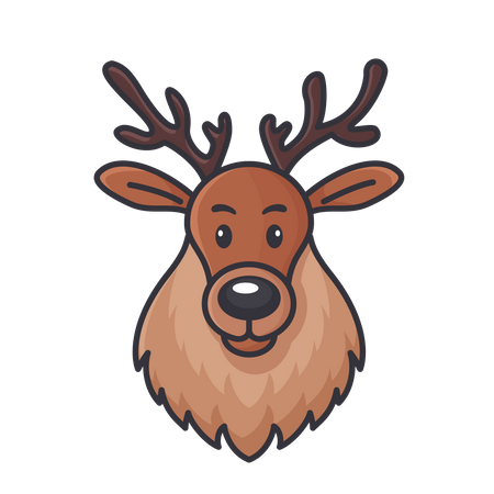 Free Reindeer  Illustration