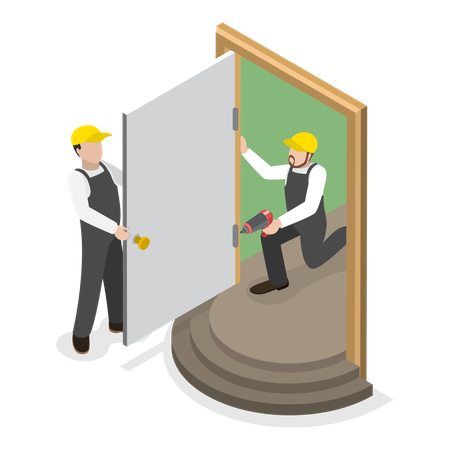 Free Renovation and decoration of room  일러스트레이션