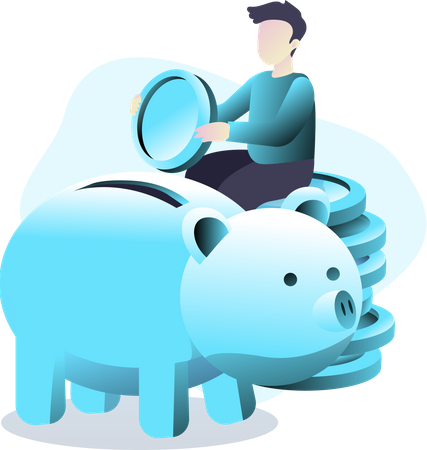 Free Savings  Illustration