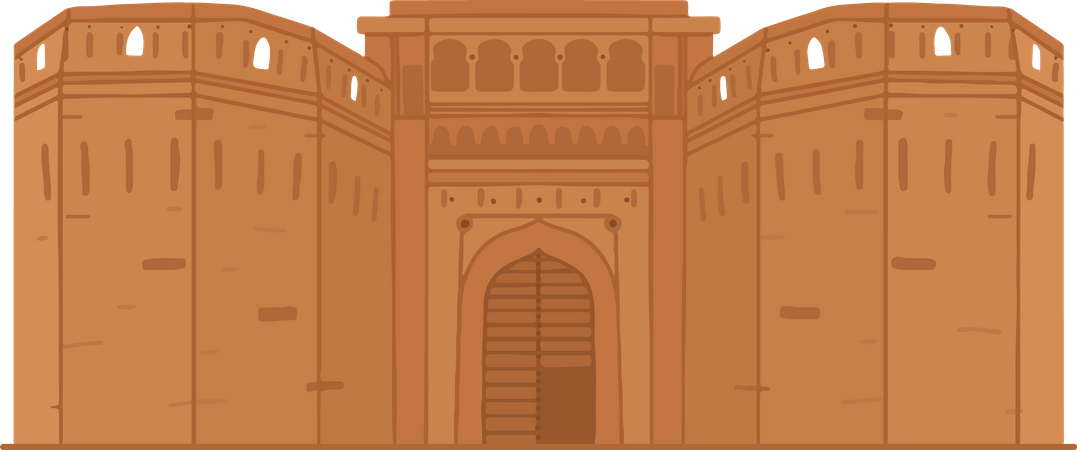 Free Shaniwar Wada  Illustration