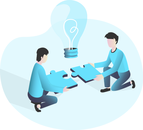 Free Solved the Problem  Illustration