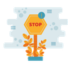 illustration for stop
