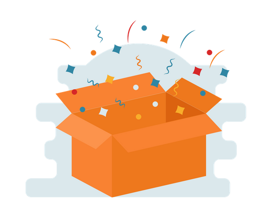 Free Surprise  Illustration