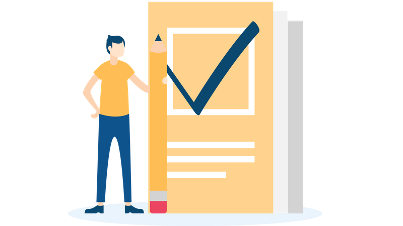 Free To-do list  Illustration