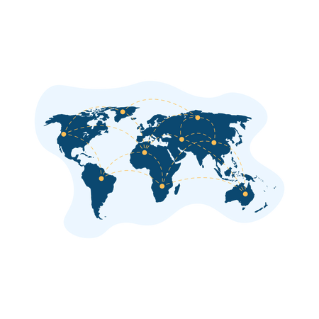 Free Tour du monde  Illustration