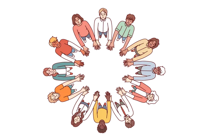 Free Unity is power  Illustration