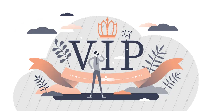 Free VIP-Luxus-Lebensstil  Illustration