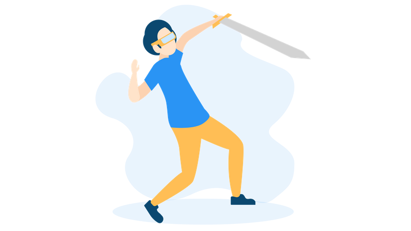 Free Virtual reality  Illustration