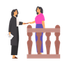 illustration for court clerk