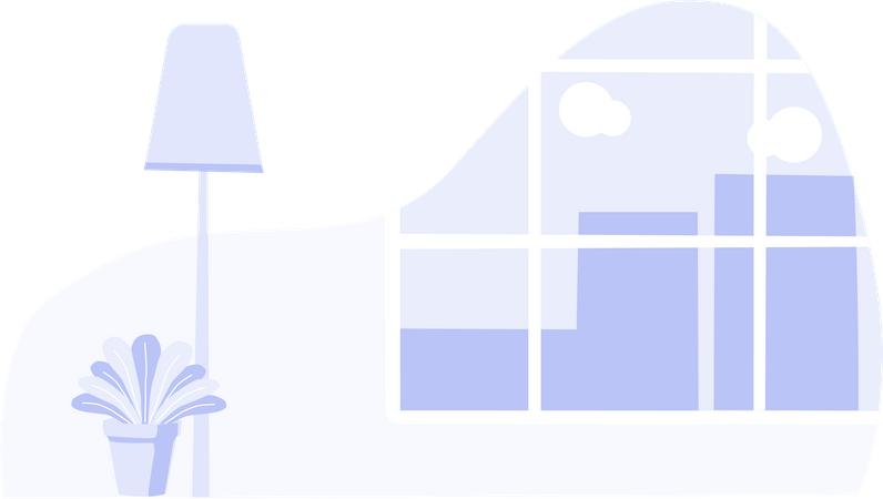House interior Illustration