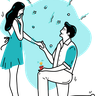 illustration for propose