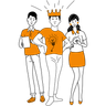 success illustration svg