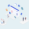 the importance of a website for a business illustrations