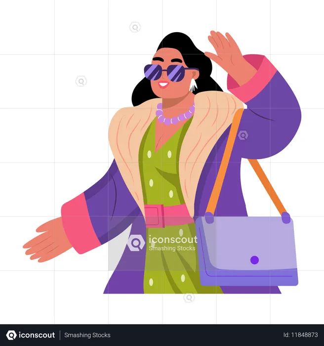 ヒスパニック系モデル  イラスト