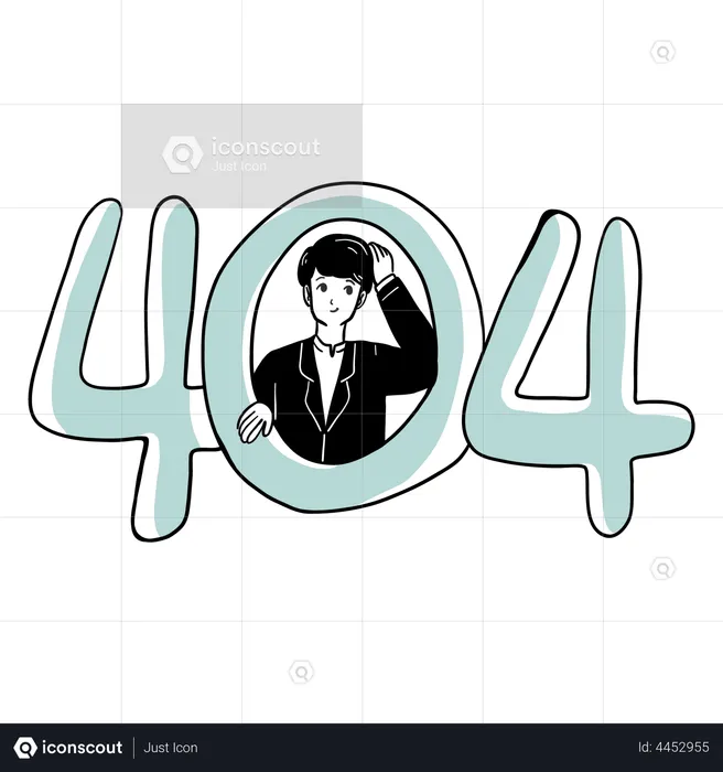 Erreur 404  Illustration