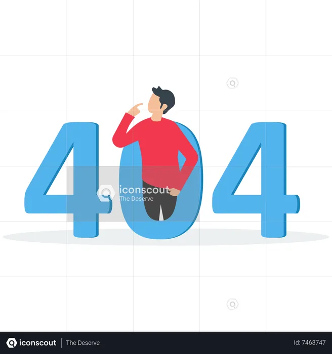 Erreur 404  Illustration