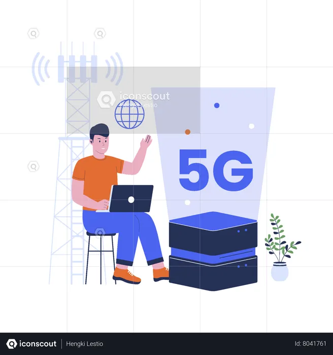 5 G Wireless Networks  Illustration