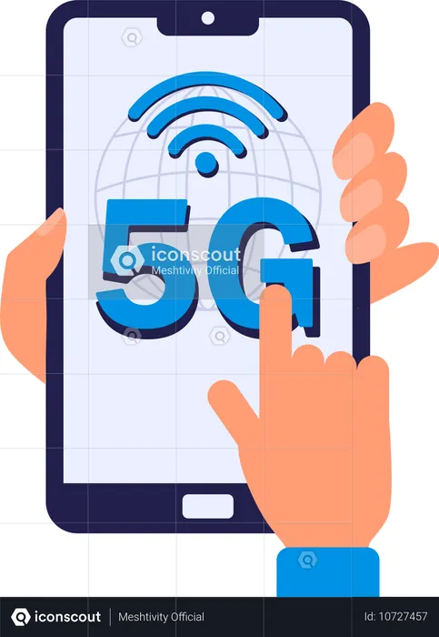 5G Network  Illustration