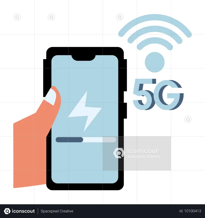 5G-Revolution  Illustration