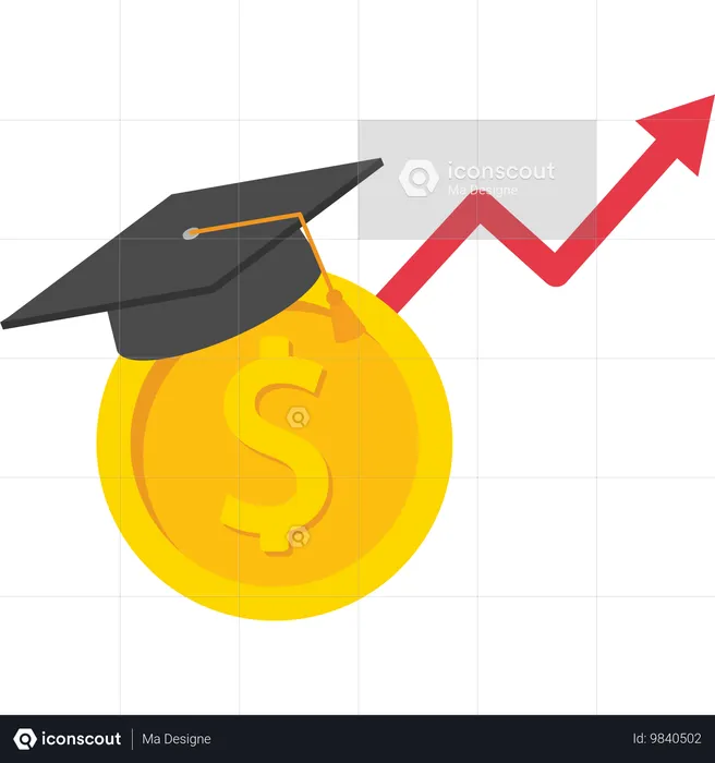 A educação está ficando mais cara  Ilustração