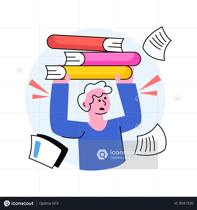 A person announcing discount offer  Illustration