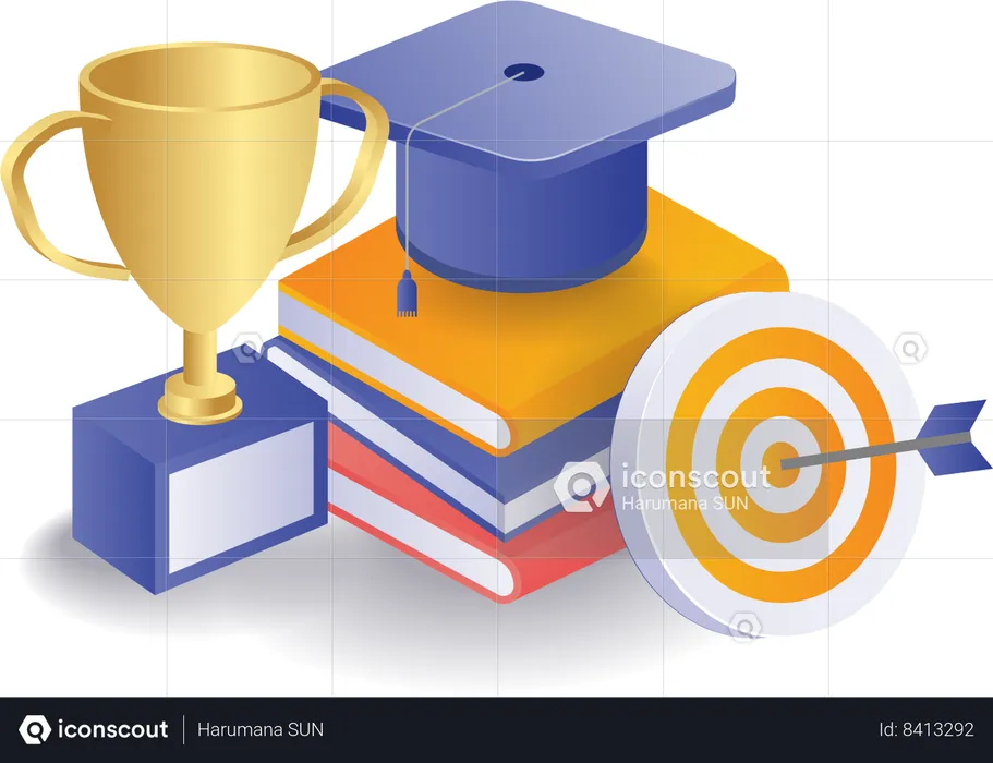 Achievement Education  Illustration