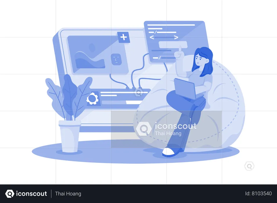 Adaptive Interface Design  Illustration