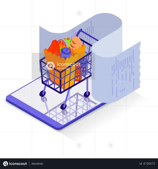 Add To Cart  Illustration