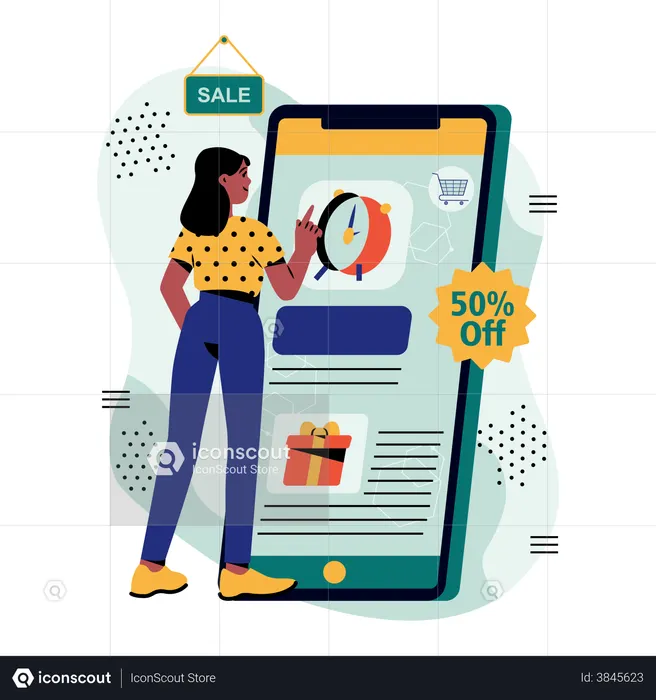 Add To Cart  Illustration