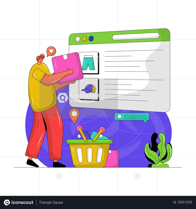 Add to Cart  Illustration