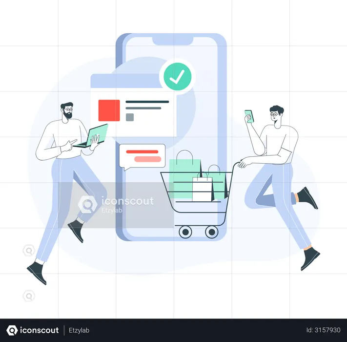 Add to cart successfully  Illustration