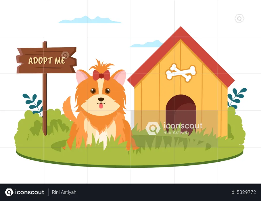 Adopt a Pet  Illustration