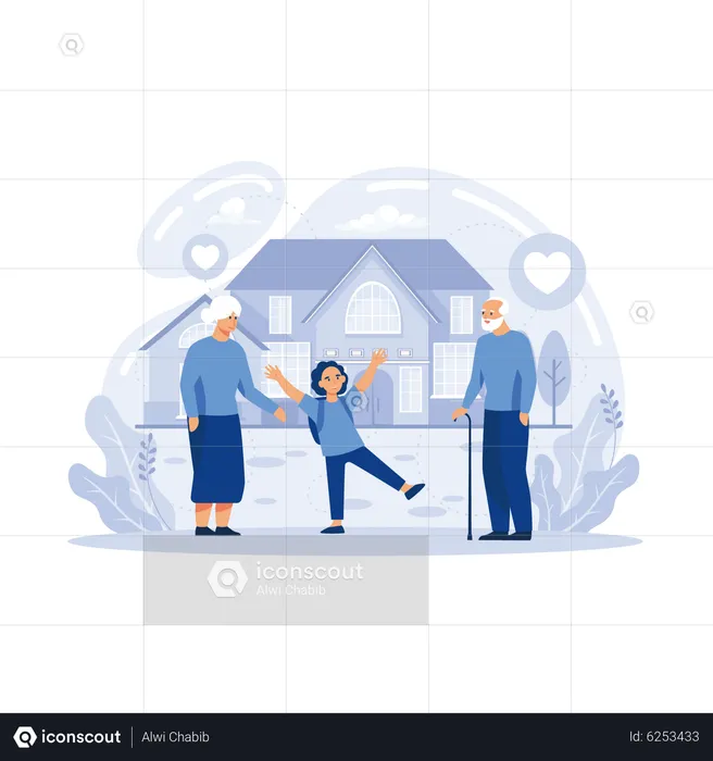 Adoption of a child  Illustration