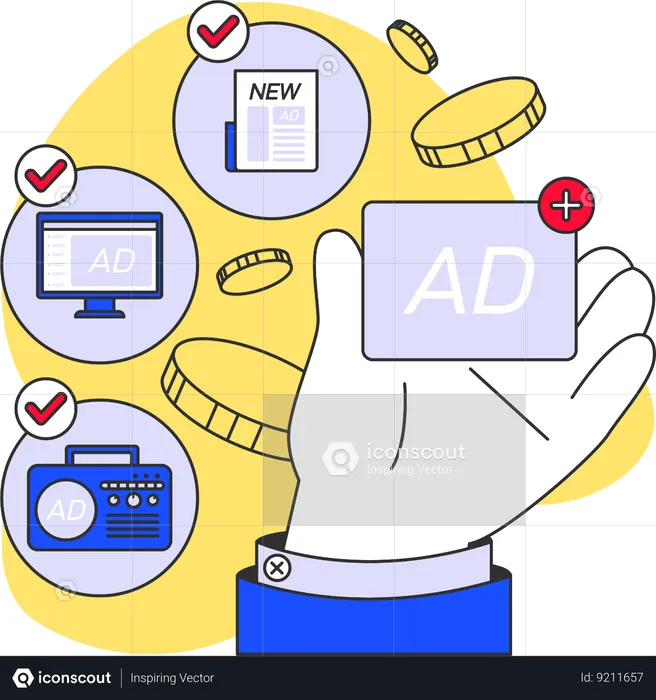 Advertising Agency  Illustration