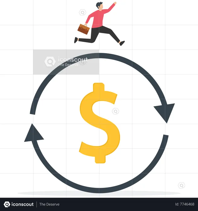 Affaire de taux de change  Illustration