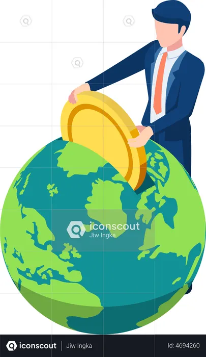 Affaires mondiales  Illustration