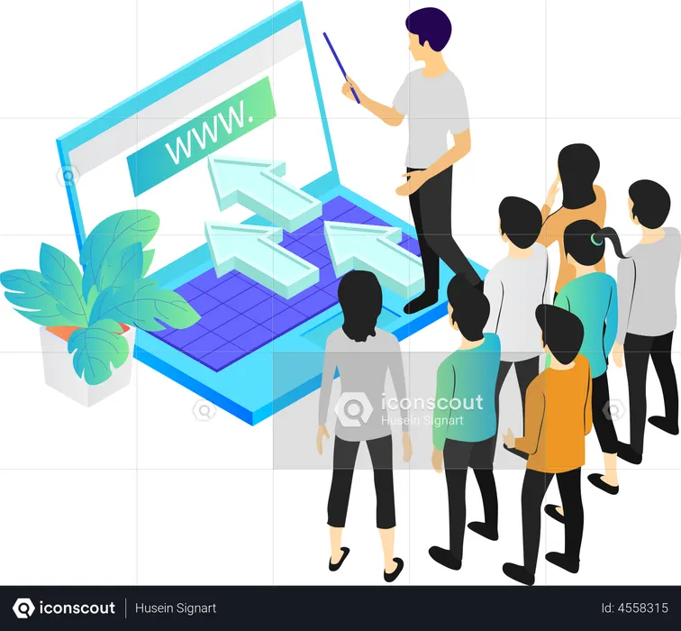 Affiliate marketing  Illustration