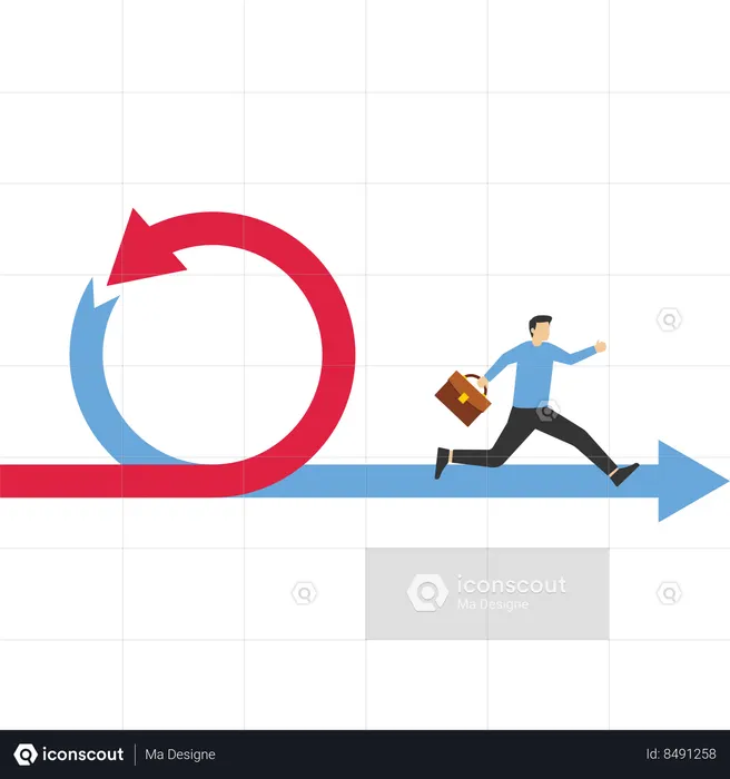 Agile methodology for business  Illustration