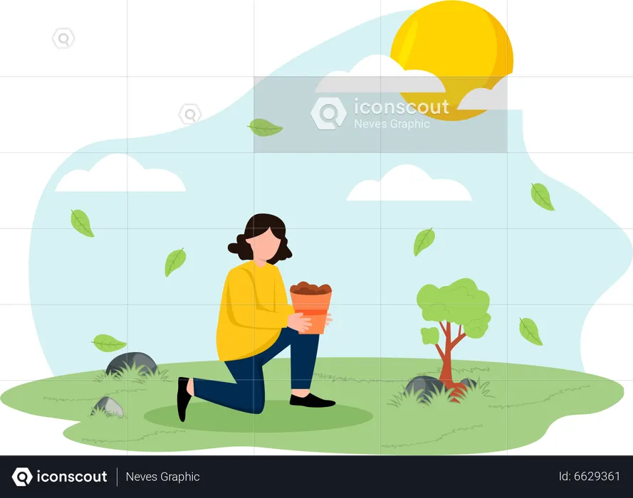Agir sobre o clima  Ilustração
