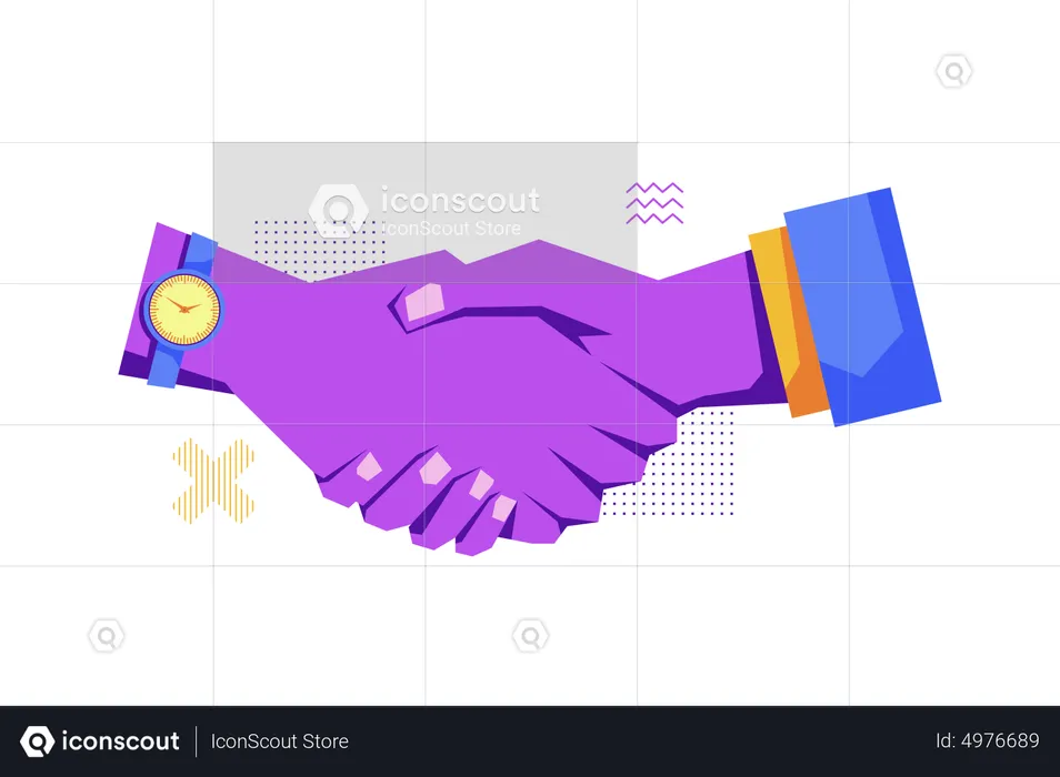 Agreement Handshake  Illustration