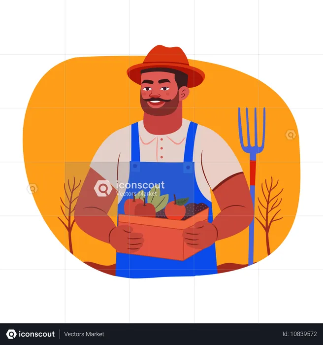 Agriculteur  Illustration