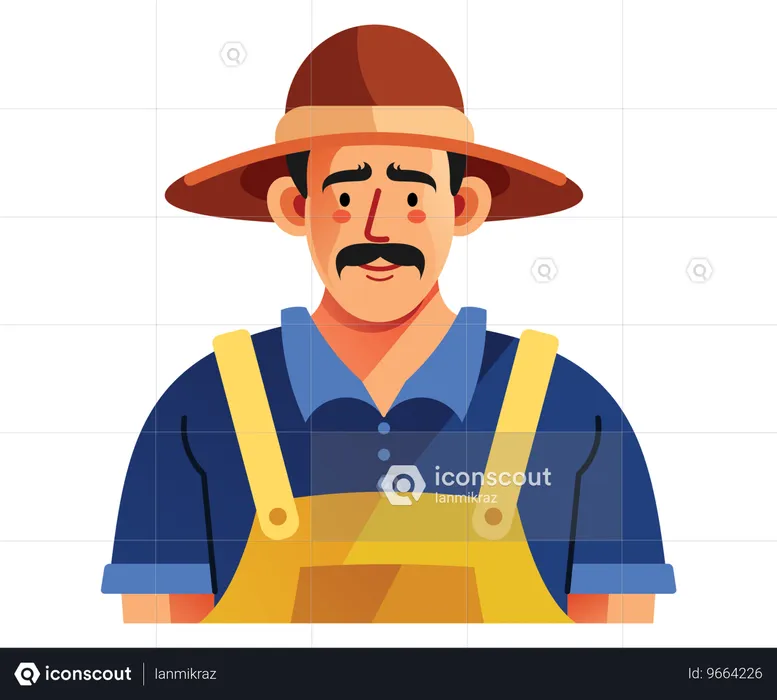 Agricultor  Ilustración