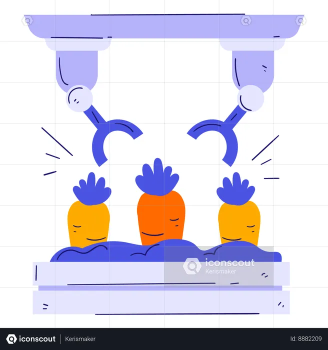 Technologie agricole  Illustration