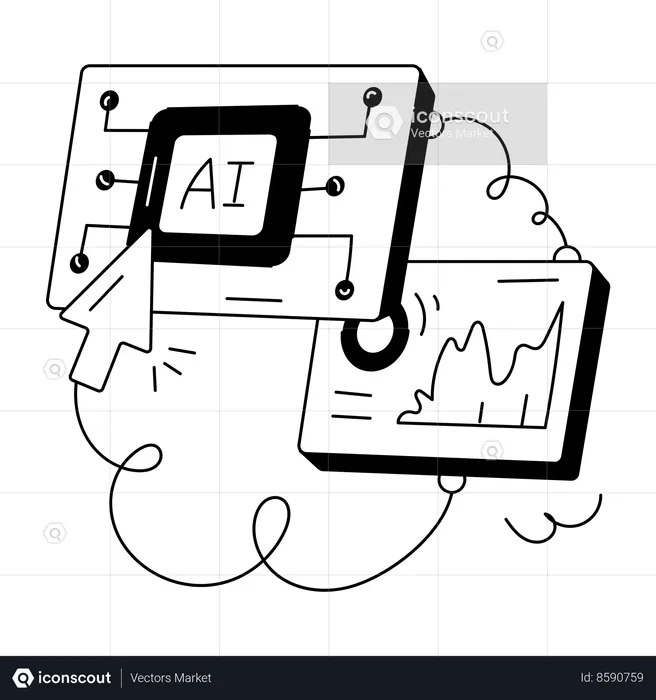 AI Analysis  Illustration