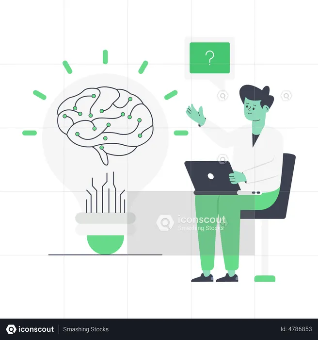 Ai Brain  Illustration