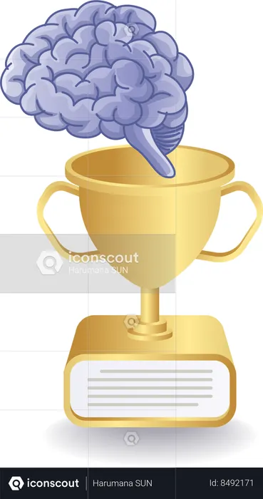 Cérebro Ai ganha troféu  Ilustração