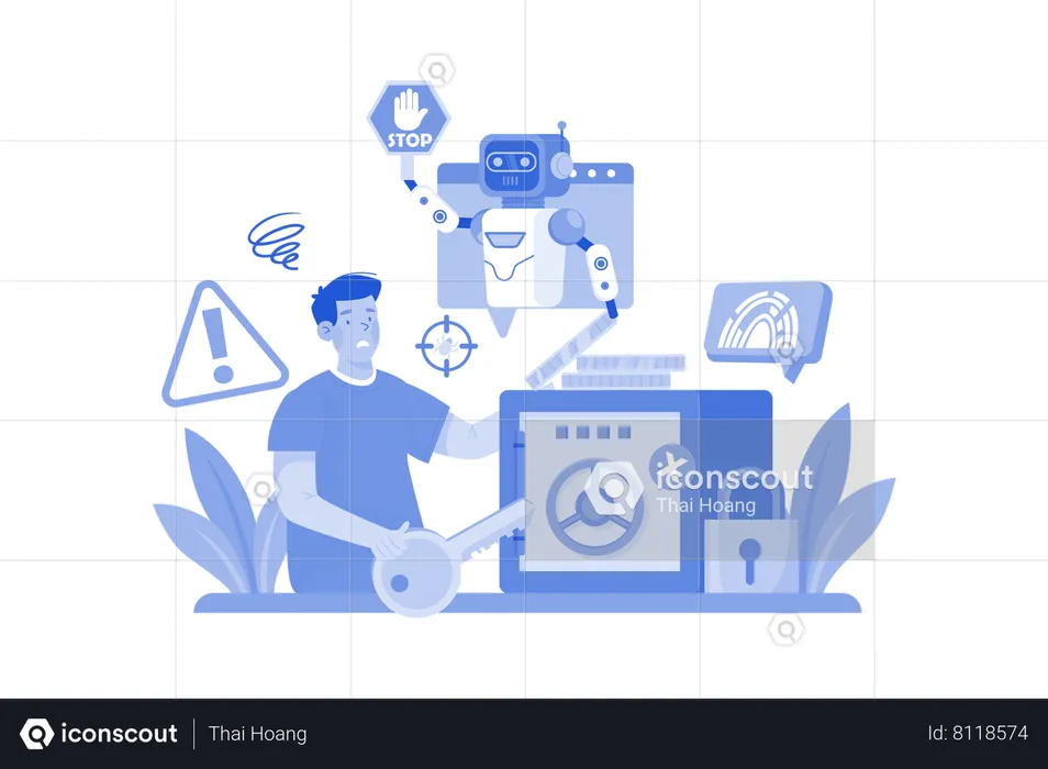 L’IA détecte la fraude financière et la prévient  Illustration