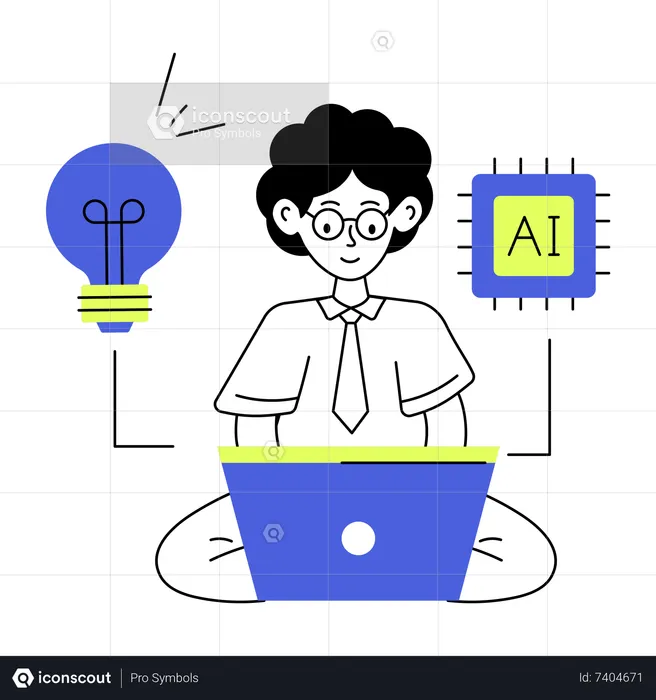 Innovation IA  Illustration
