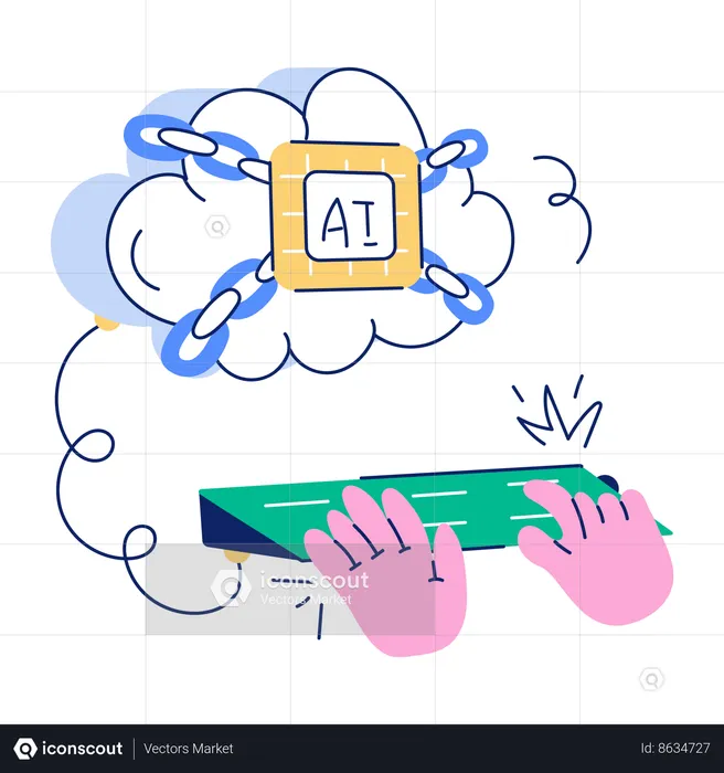 Nube de ai  Illustration